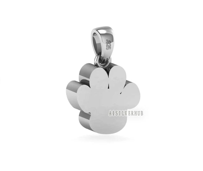 Paw Print Necklace