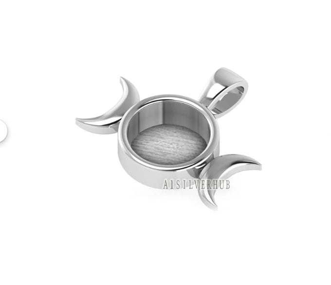 Double Half Moon Necklace
