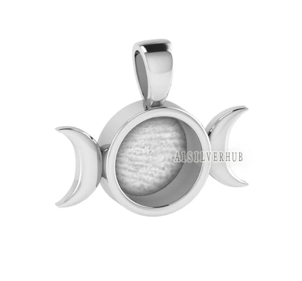 Double Half Moon Necklace