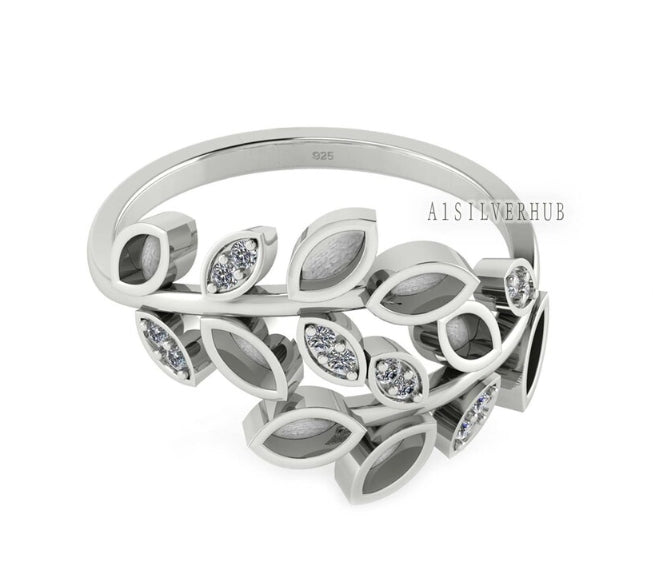 Leaf Design Ring