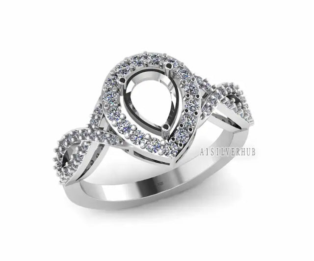 Infinity Halo Ring