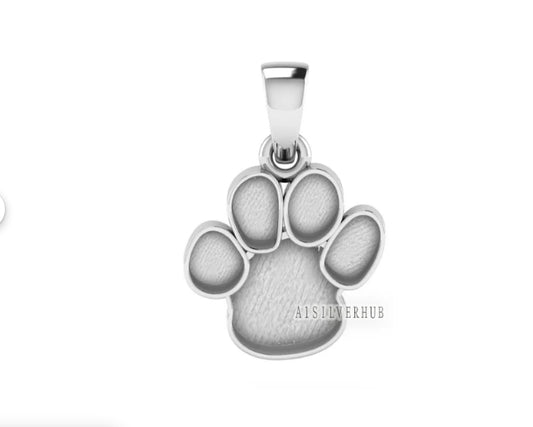 Paw Print Necklace