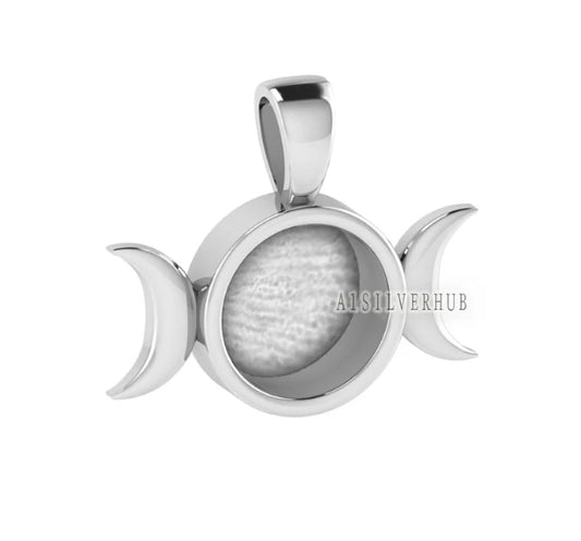 Double Half Moon Necklace