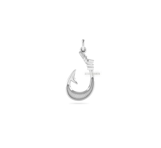 Fishing Hook Necklace