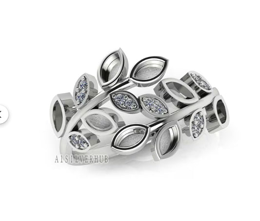 Leaf Design Ring